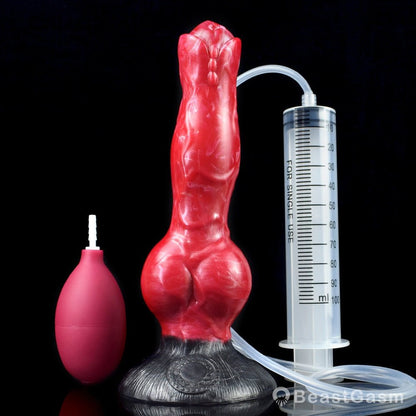 Cerberus Ejaculating Dildo – Triple - Headed Fun - BeastGasm