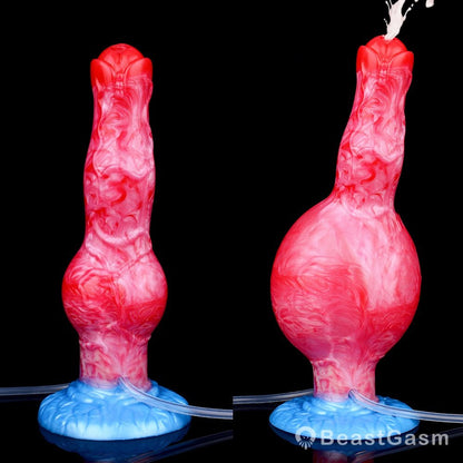 🍎 Cerberus Inflatable Squirting Dildo – Mythical Stimulation Awaits - BeastGasm
