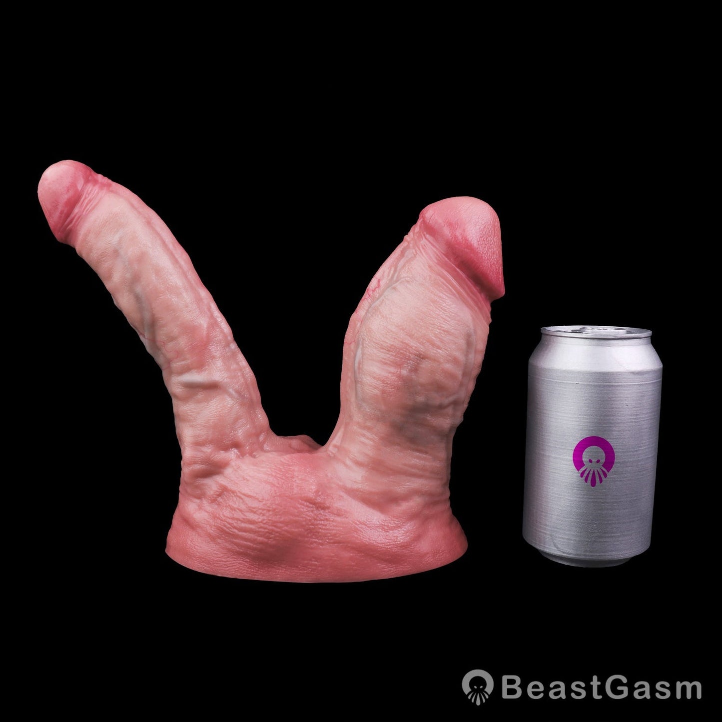 🐉 Cerberus Y-Fork Fantasy Double Dildo | Split-Shaft Design - BeastGasm