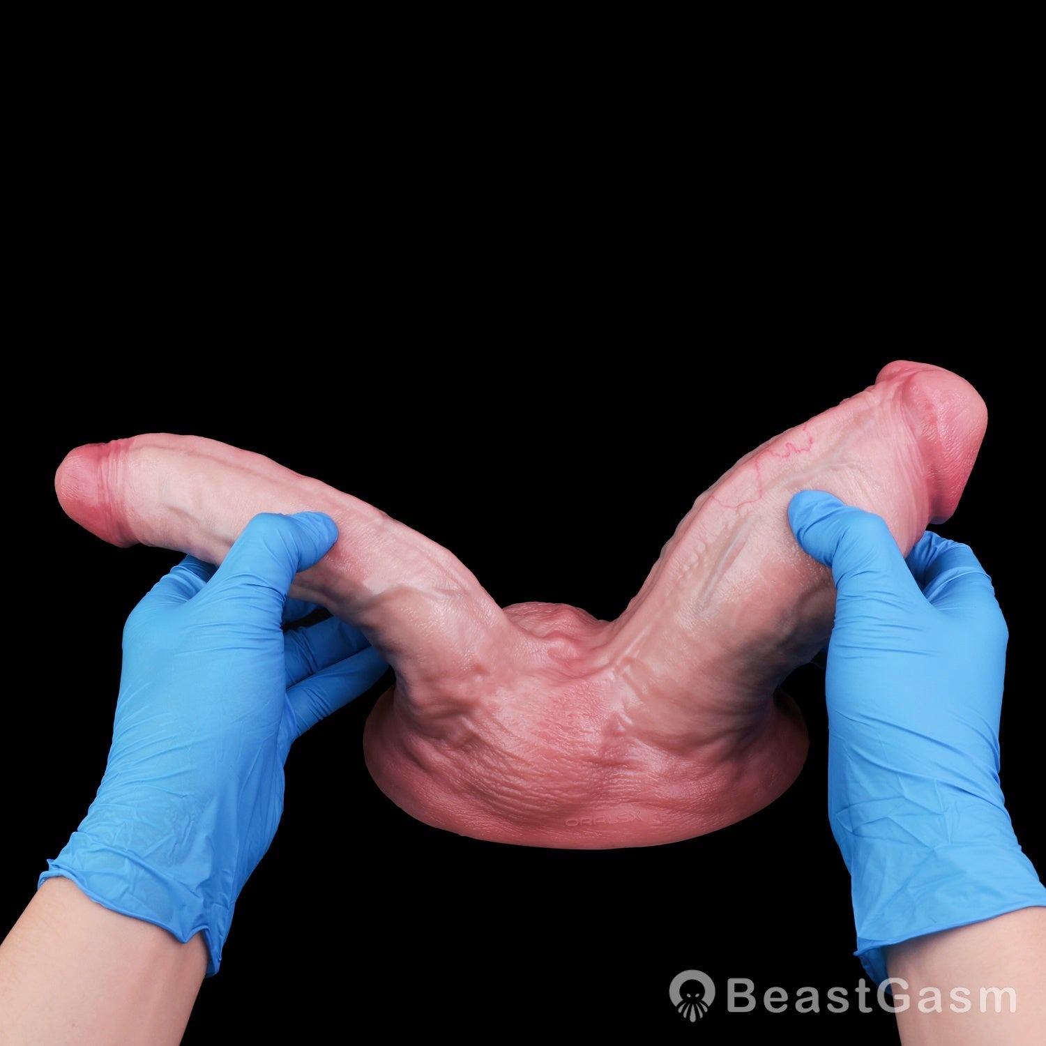 🐉 Cerberus Y-Fork Fantasy Double Dildo | Split-Shaft Design - BeastGasm
