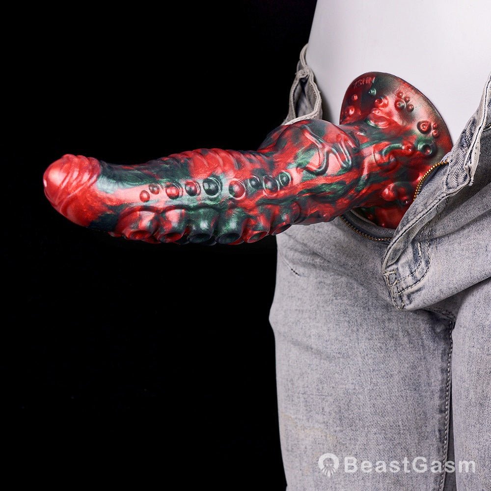 🐙 Chaos Monster Dildo - Slimy Tentacle Fantasy Ride - BeastGasm