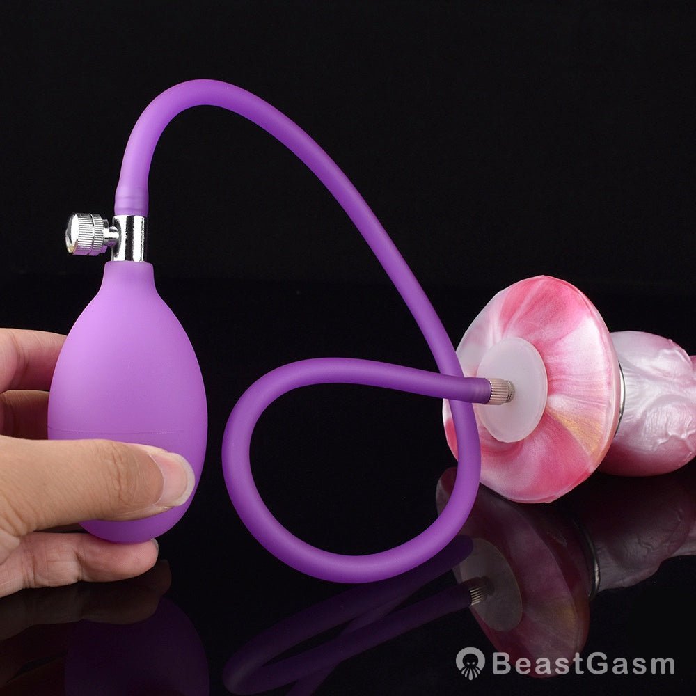 Chihuahua Dog Knot Dildo – Inflatable Kink Toy by BeastGasm - BeastGasm