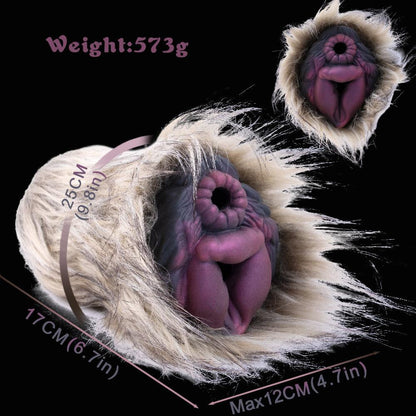 Chimera's Embrace - Plush Furry Fleshlight Masturbator Toy - BeastGasm