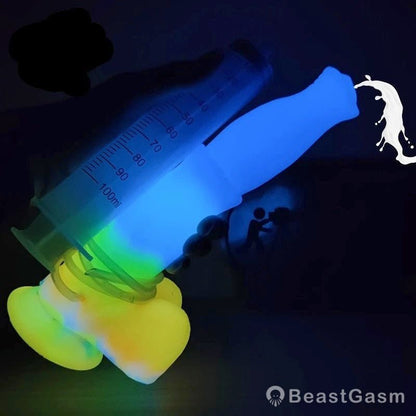 🐎 Chiron 9.6 - Inch Luminous Horse Vibrator with Ejaculation - BeastGasm