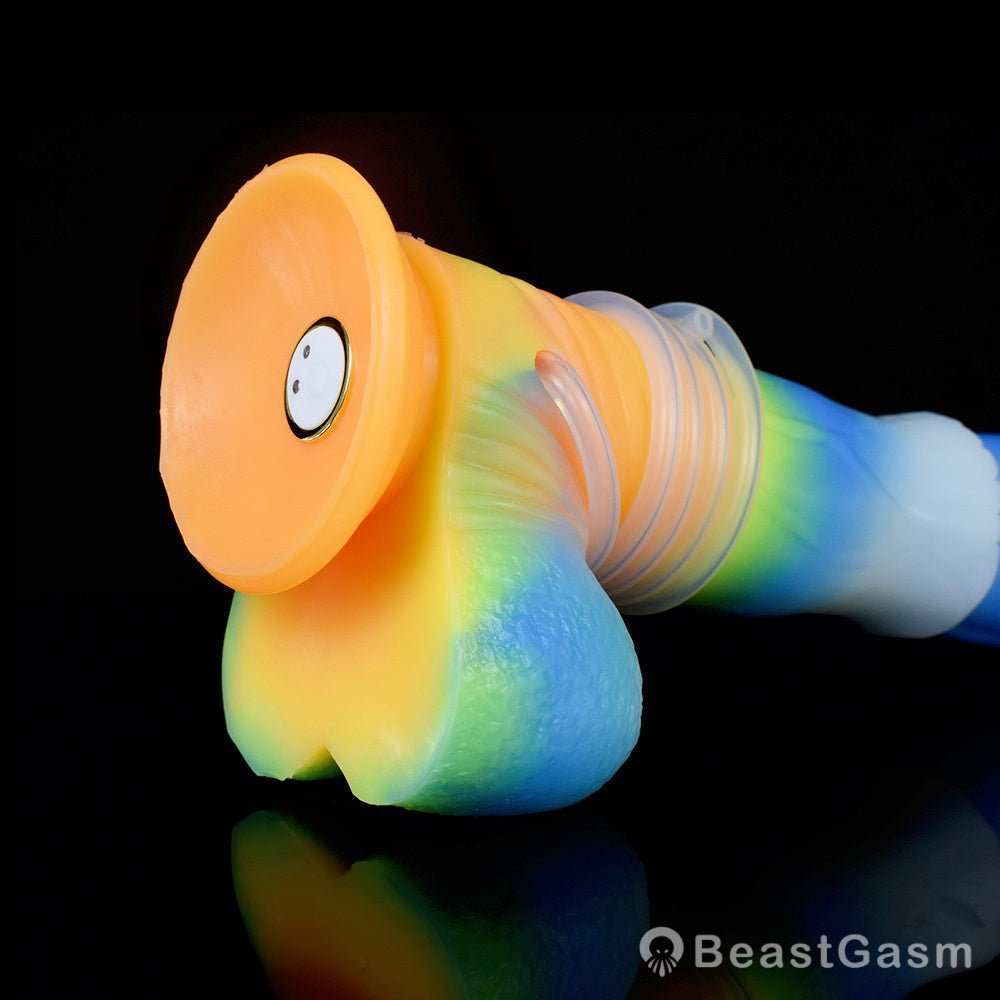 🐎 Chiron 9.6 - Inch Luminous Horse Vibrator with Ejaculation - BeastGasm