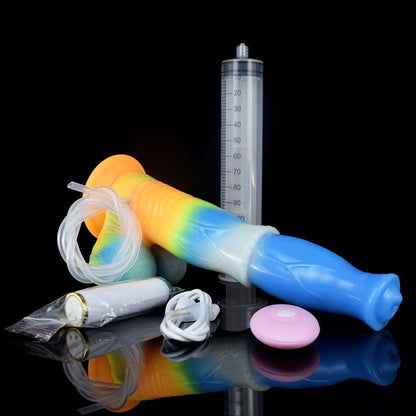 🐎 Chiron 9.6 - Inch Luminous Horse Vibrator with Ejaculation - BeastGasm