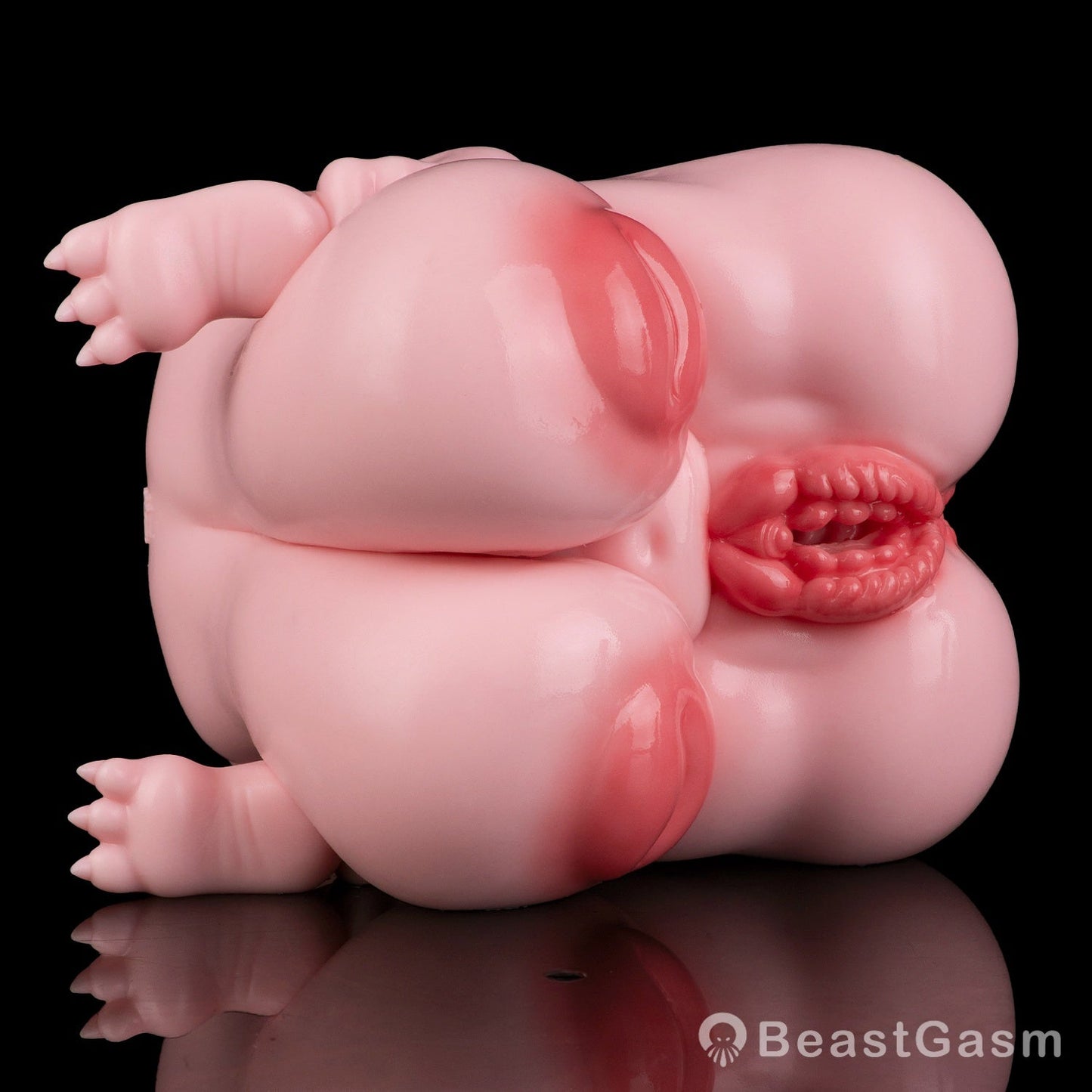 🧸 Chubby Bear-Girl Sex Doll Torso – Dual-Channel Silicone Toy - BeastGasm