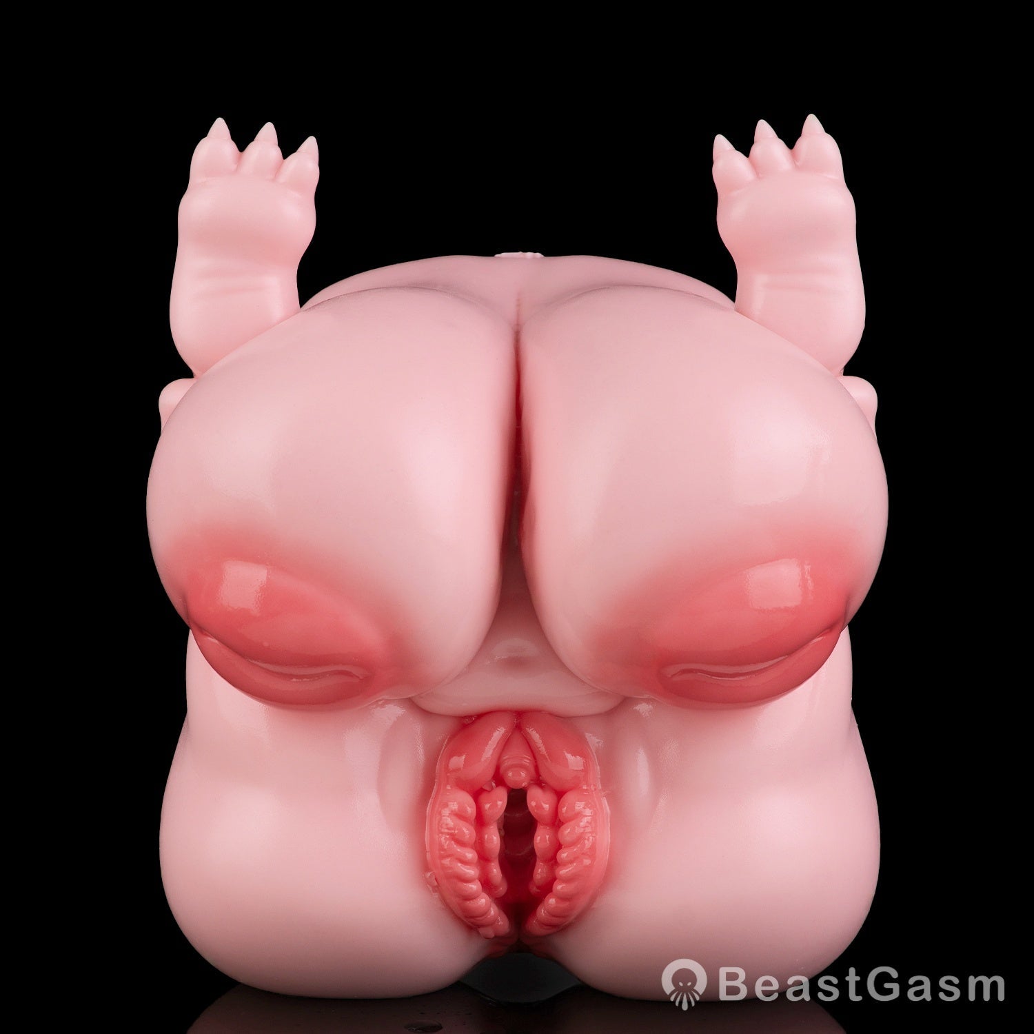 🧸 Chubby Bear-Girl Sex Doll Torso – Dual-Channel Silicone Toy - BeastGasm