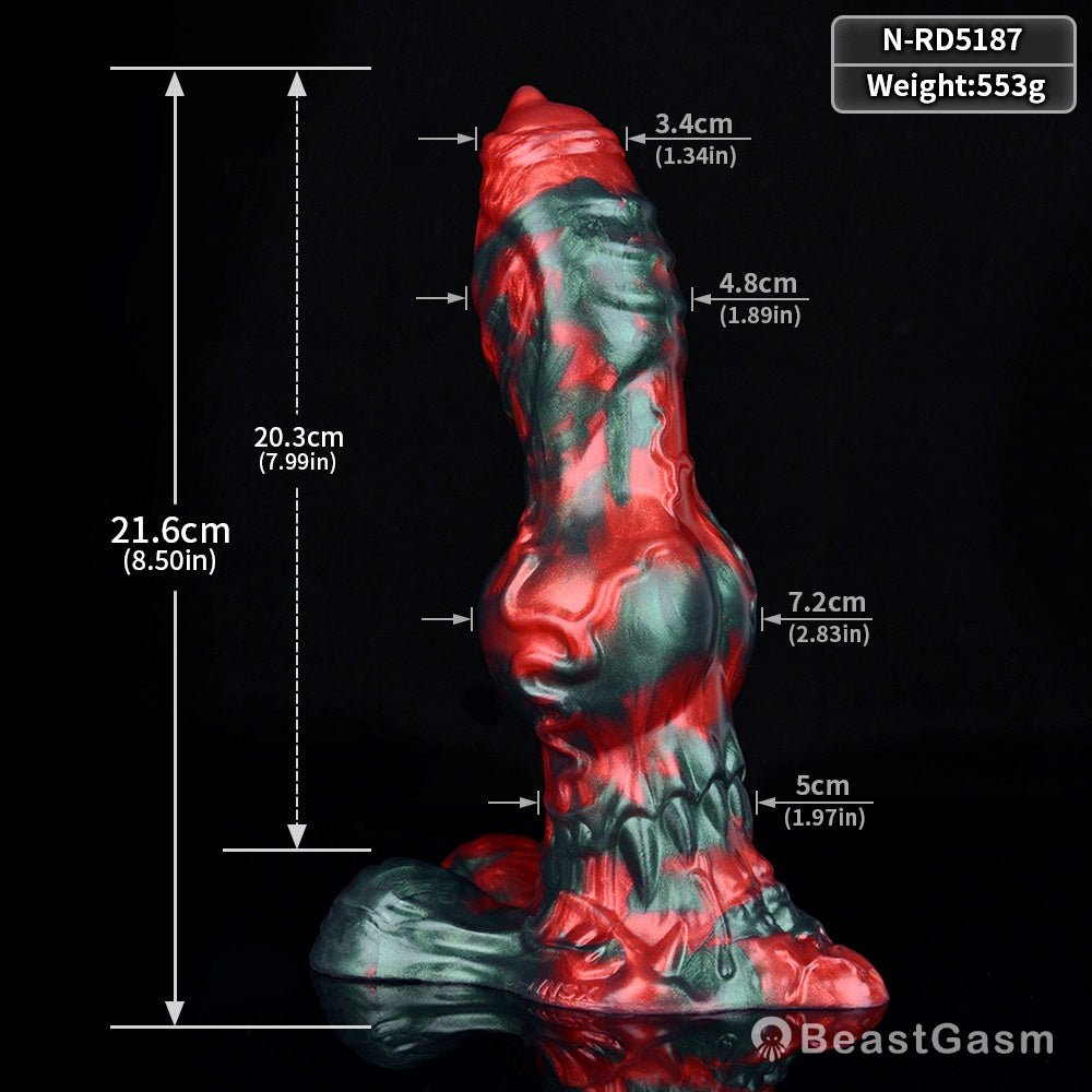 Conquer Chaos with the Isfet Monster Dildo - BeastGasm