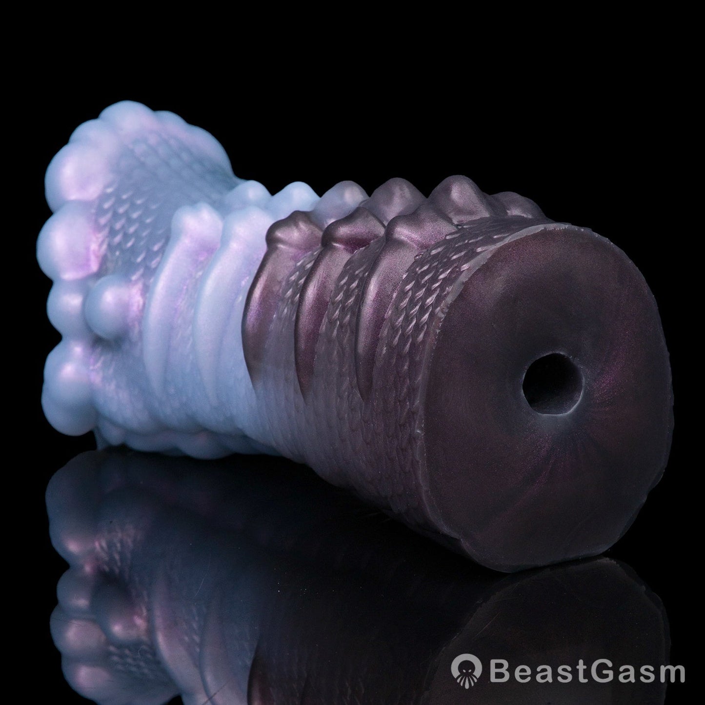 👾 Creature Maw Pocket Pussy – Fanged Beast Fantasy Silicone Stroker - BeastGasm
