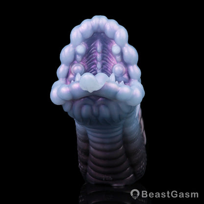 👾 Creature Maw Pocket Pussy – Fanged Beast Fantasy Silicone Stroker - BeastGasm