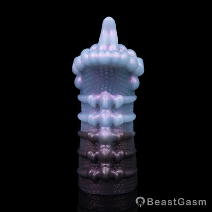 👾 Creature Maw Pocket Pussy – Fanged Beast Fantasy Silicone Stroker - BeastGasm