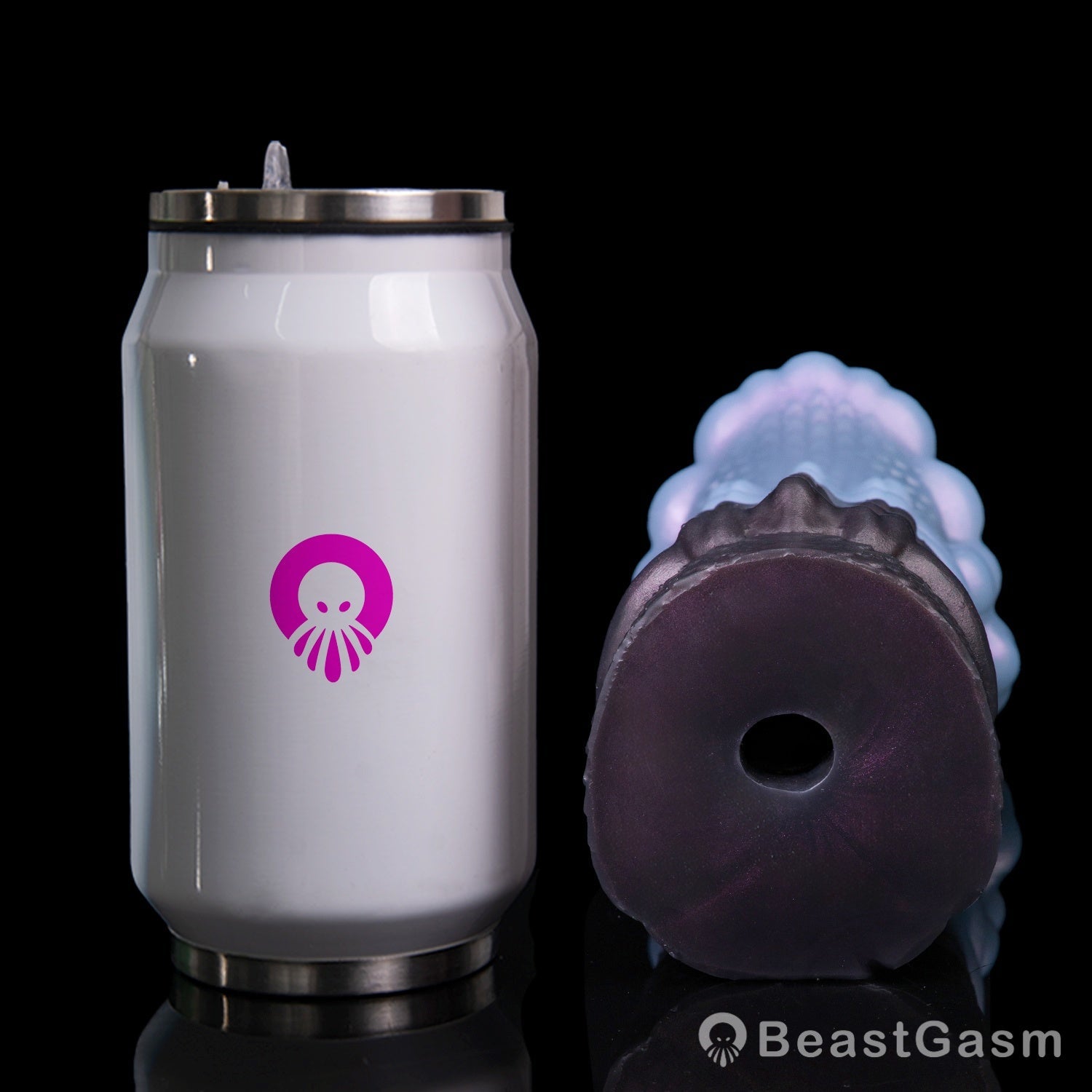 👾 Creature Maw Pocket Pussy – Fanged Beast Fantasy Silicone Stroker - BeastGasm