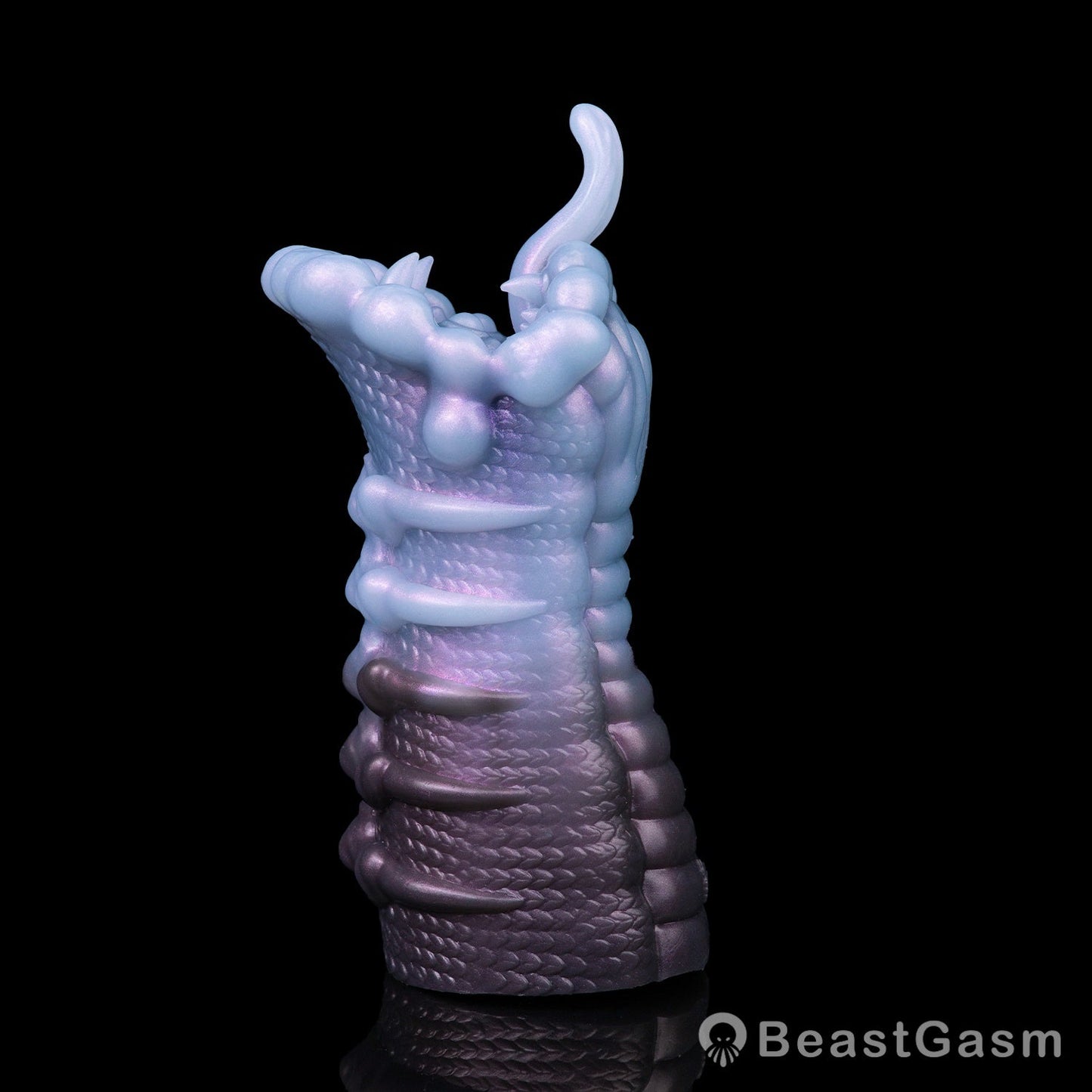 👾 Creature Maw Pocket Pussy – Fanged Beast Fantasy Silicone Stroker - BeastGasm