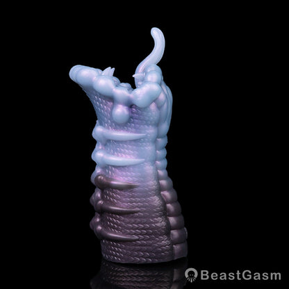 👾 Creature Maw Pocket Pussy – Fanged Beast Fantasy Silicone Stroker - BeastGasm