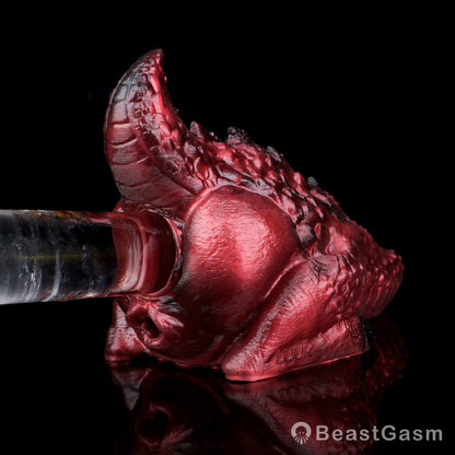 🔥 Crimson Dragon Dual - Channel Masturbator – Extreme Texture - BeastGasm