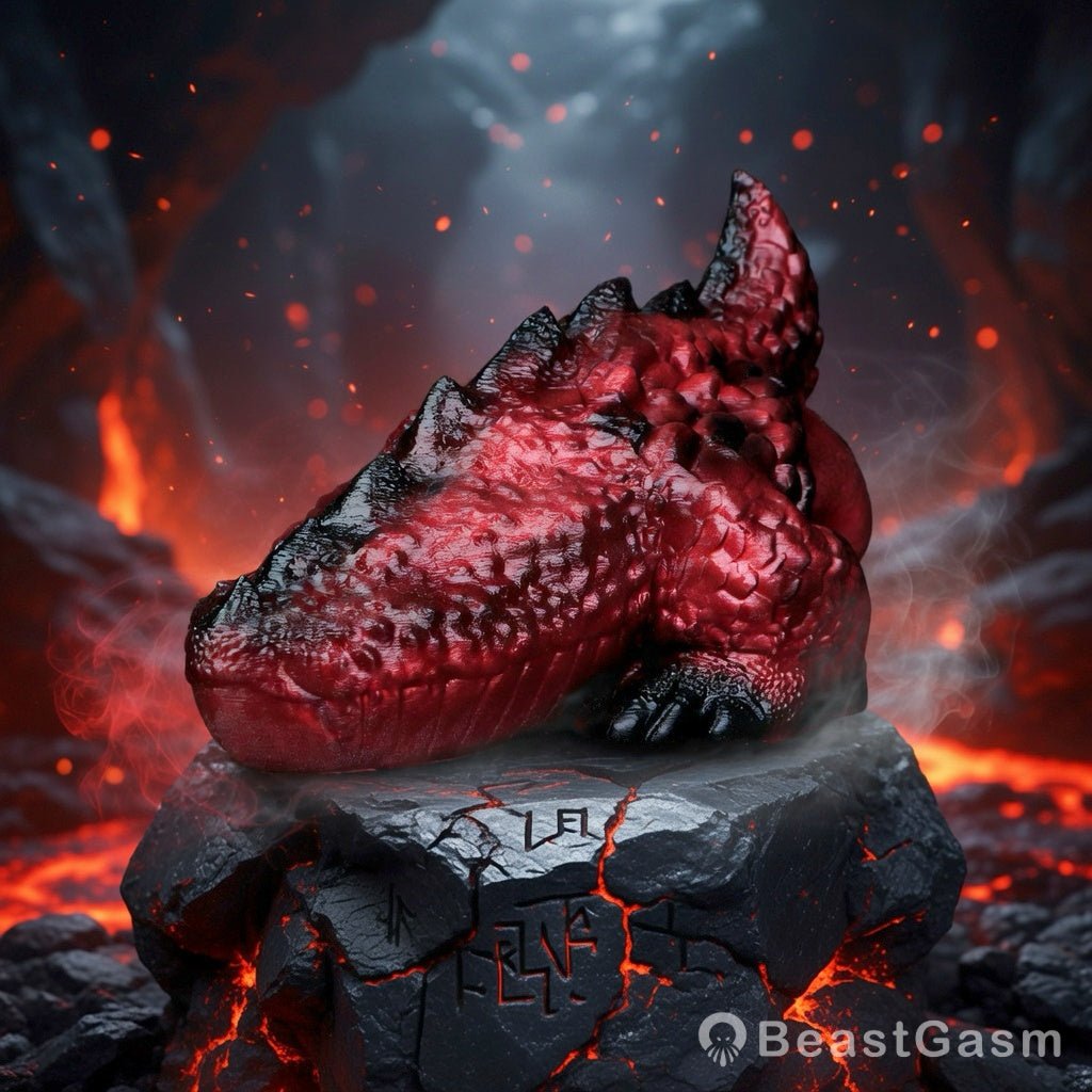 🔥 Crimson Dragon Dual - Channel Masturbator – Extreme Texture - BeastGasm