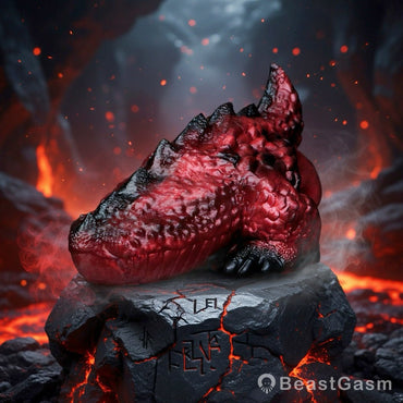 🔥 Crimson Dragon Dual - Channel Masturbator – Extreme Texture - BeastGasm
