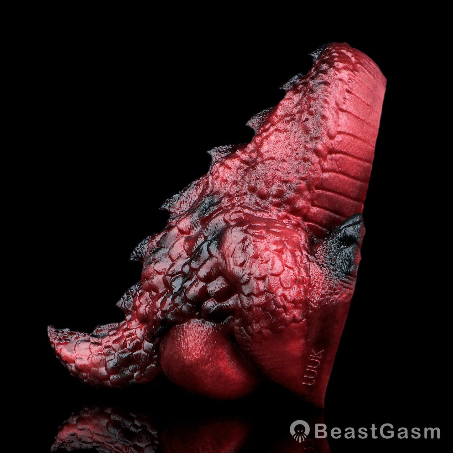 🔥 Crimson Dragon Dual - Channel Masturbator – Extreme Texture - BeastGasm