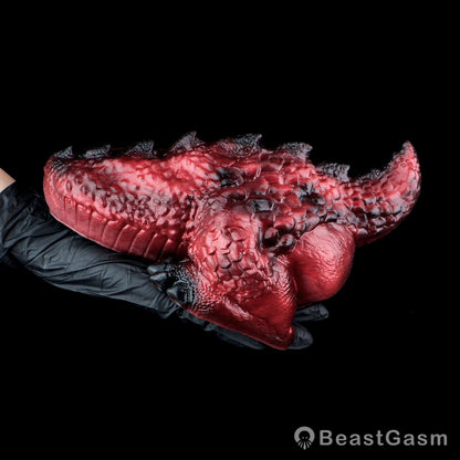 🔥 Crimson Dragon Dual - Channel Masturbator – Extreme Texture - BeastGasm