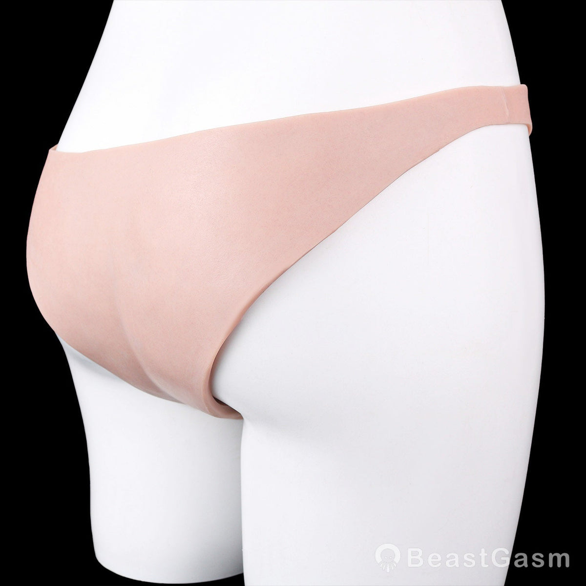 🐕 Crimson Hound Dog Knot Wearable Penis Sleeve Panty - BeastGasm