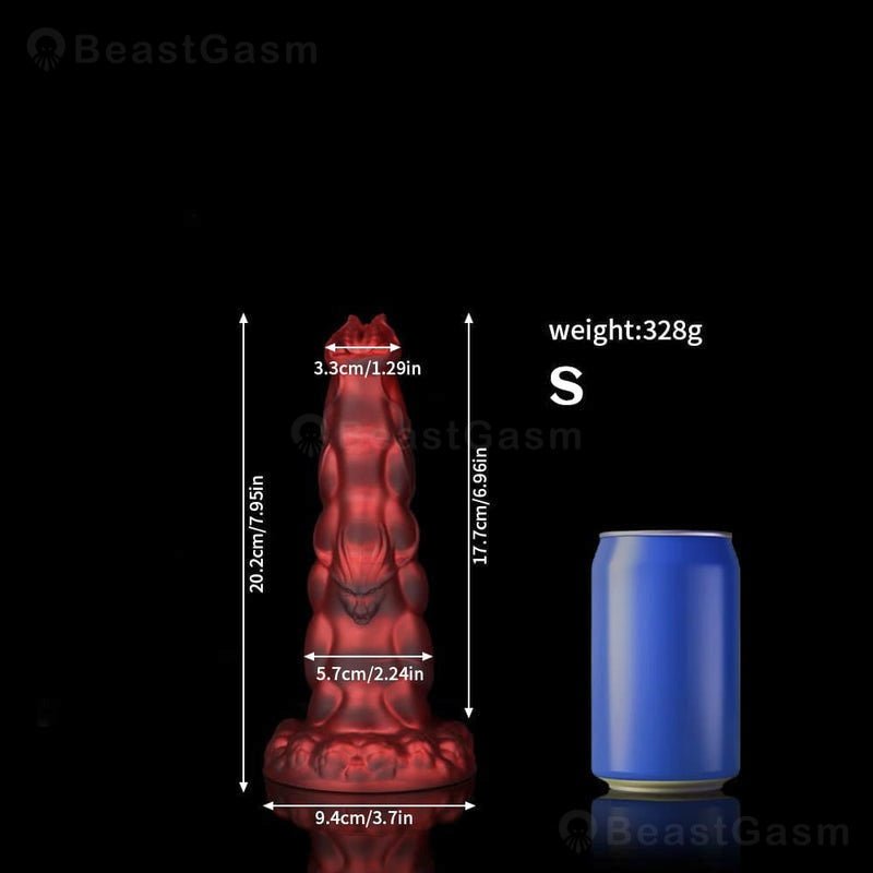 Crimson Knot Dildo – Sphinx - Inspired Fantasy Pleasure - BeastGasm