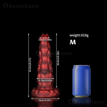 Crimson Knot Dildo – Sphinx - Inspired Fantasy Pleasure - BeastGasm