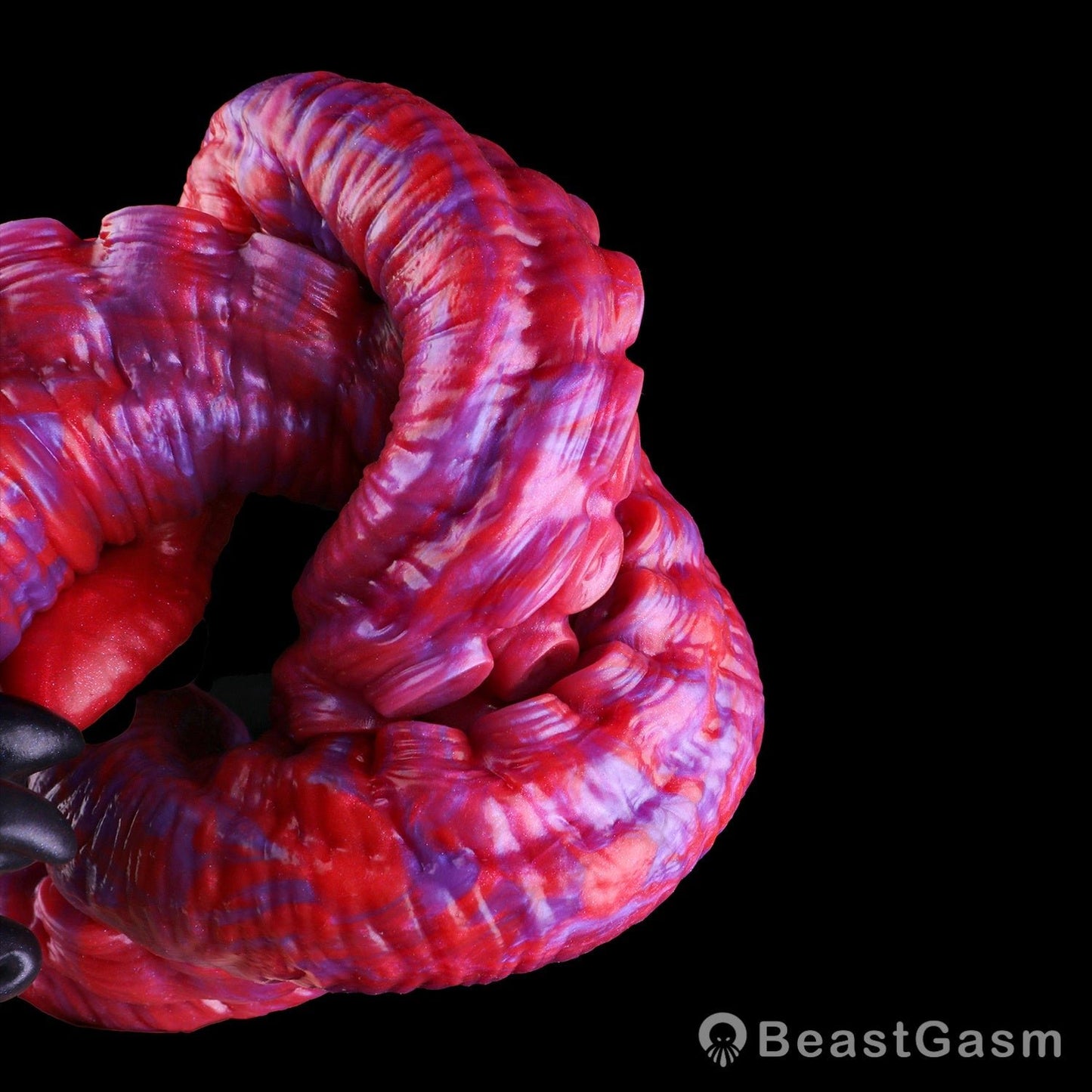🐙 Crimson Kraken Extra-Long Tentacle Dildo — Deep Pulse - BeastGasm