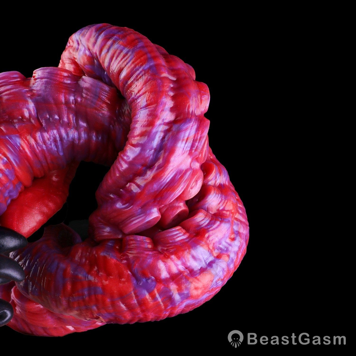 🐙 Crimson Kraken Extra-Long Tentacle Dildo — Deep Pulse - BeastGasm