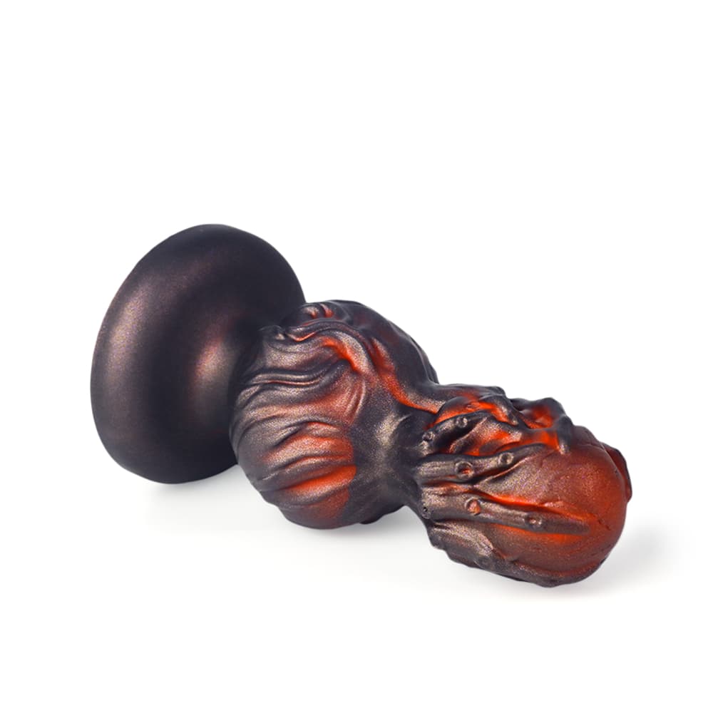 Crimson Skull Anal Plug – Gothic Design & Suction | Talon Series - BeastGasm