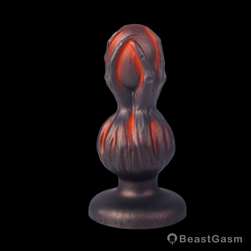 Crimson Skull Anal Plug – Gothic Design & Suction | Talon Series - BeastGasm