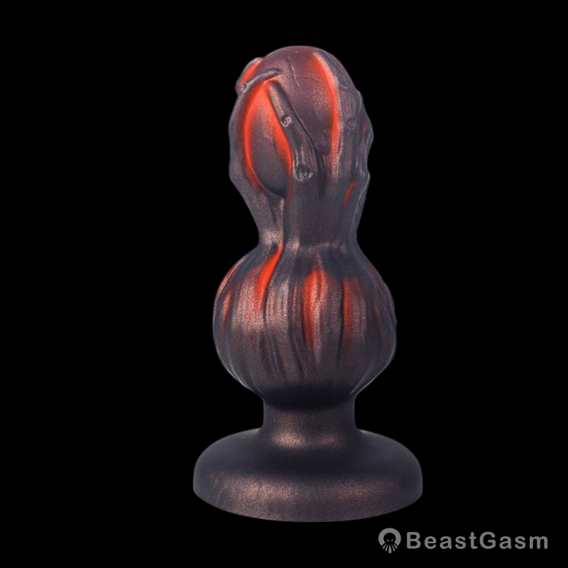 Crimson Skull Anal Plug – Gothic Design & Suction | Talon Series - BeastGasm