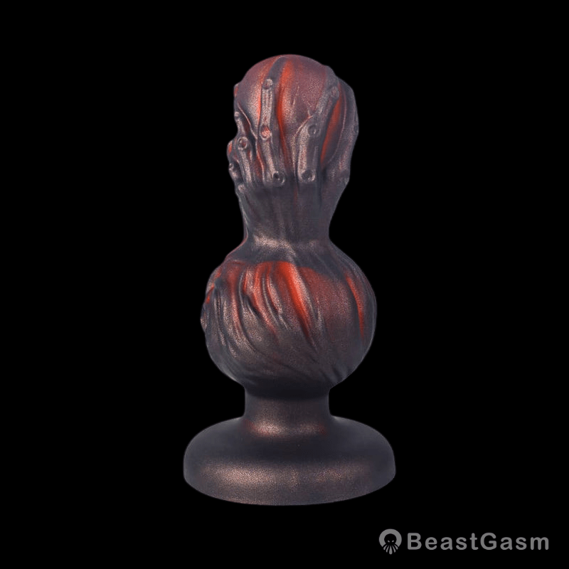Crimson Skull Anal Plug – Gothic Design & Suction | Talon Series - BeastGasm