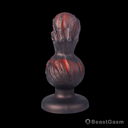 Crimson Skull Anal Plug – Gothic Design & Suction | Talon Series - BeastGasm