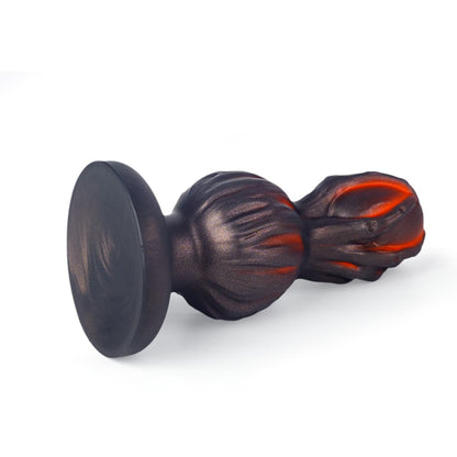 Crimson Skull Anal Plug – Gothic Design & Suction | Talon Series - BeastGasm