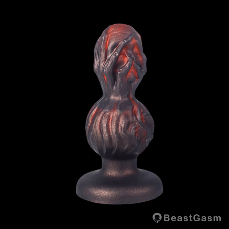 Crimson Skull Anal Plug – Gothic Design & Suction | Talon Series - BeastGasm