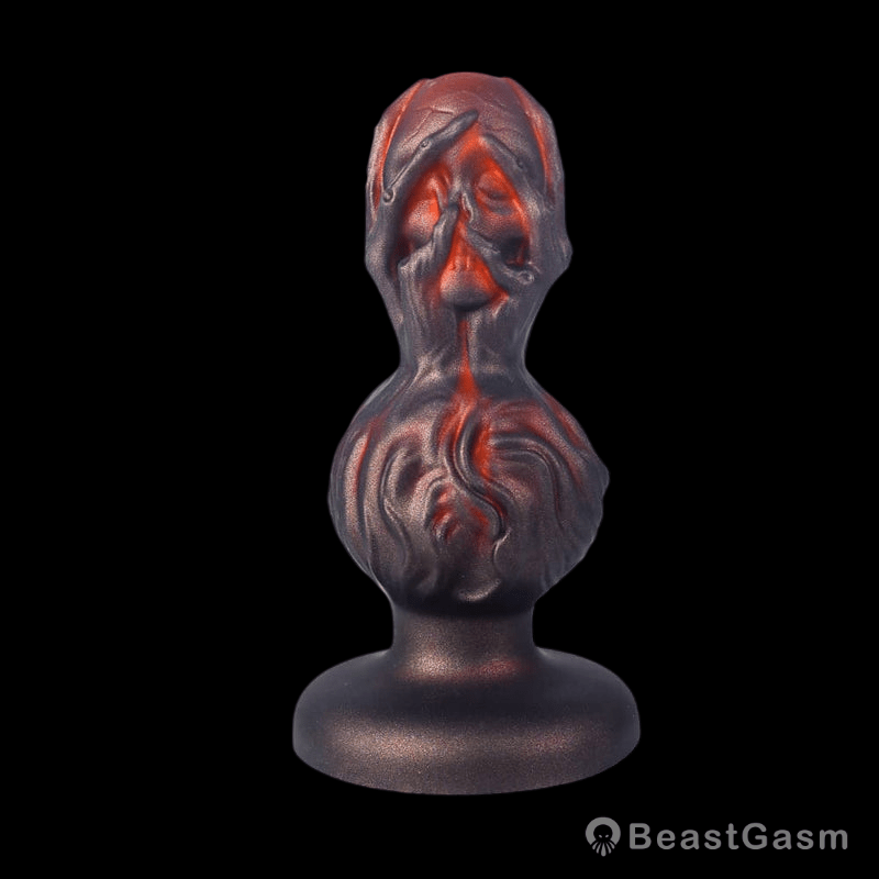 Crimson Skull Anal Plug – Gothic Design & Suction | Talon Series - BeastGasm