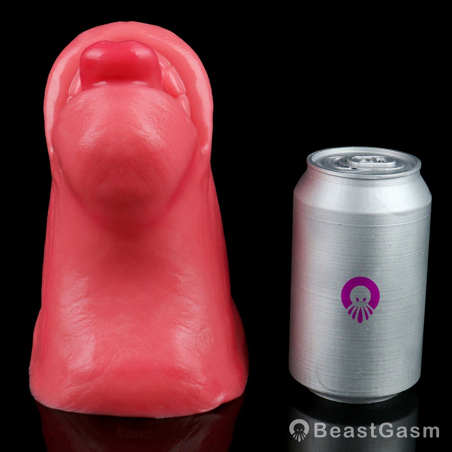 🐴 Crimson Stallion Embermane Fantasy Horse Mouth Stroker - BeastGasm