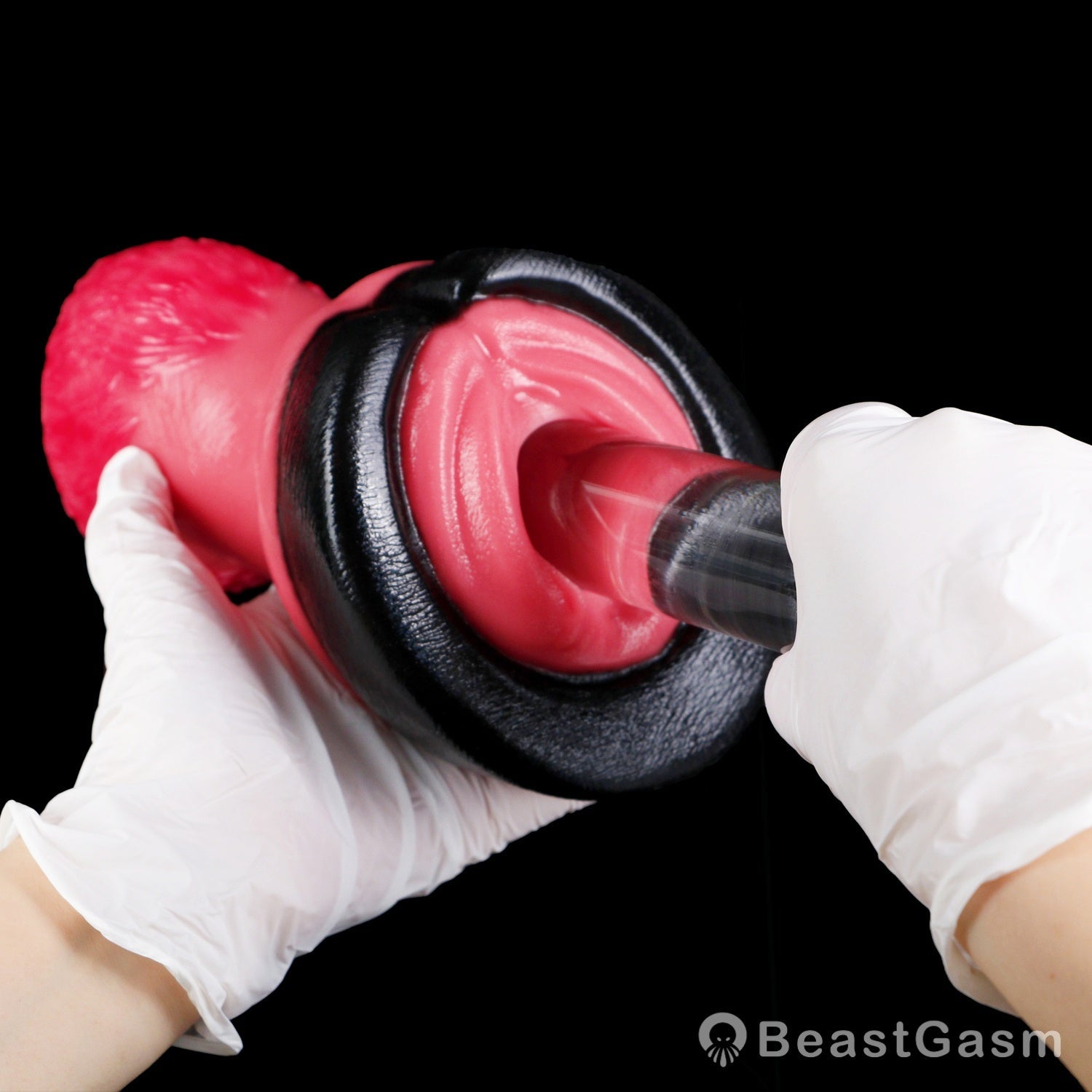 🐴 Crimson Stallion Thunderhoof Fantasy Horse Hoof Stroker - BeastGasm