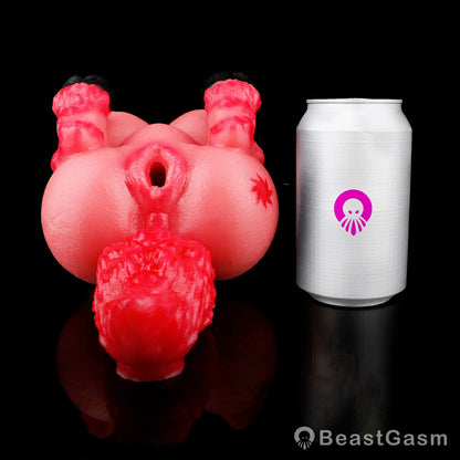 🐴 Crimson Stallion Wildtail Fantasy Horse Half-Body Stroker - BeastGasm