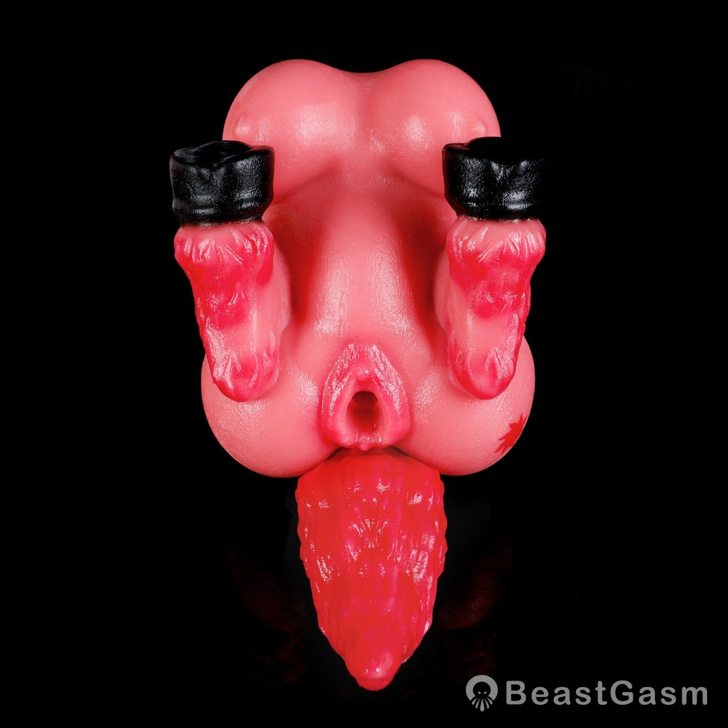 🐴 Crimson Stallion Wildtail Fantasy Horse Half-Body Stroker - BeastGasm