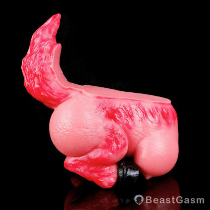 🐴 Crimson Stallion Wildtail Fantasy Horse Half-Body Stroker - BeastGasm