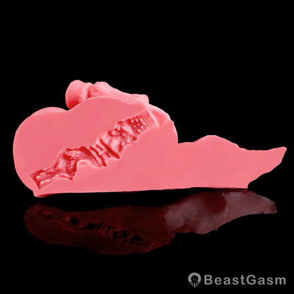 🐴 Crimson Stallion Wildtail Fantasy Horse Half-Body Stroker - BeastGasm
