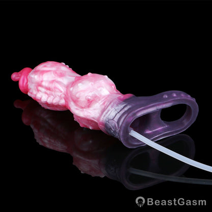 🐶 Crystal Dragon Fantasy Dragon Dog Cock Sleeve - BeastGasm
