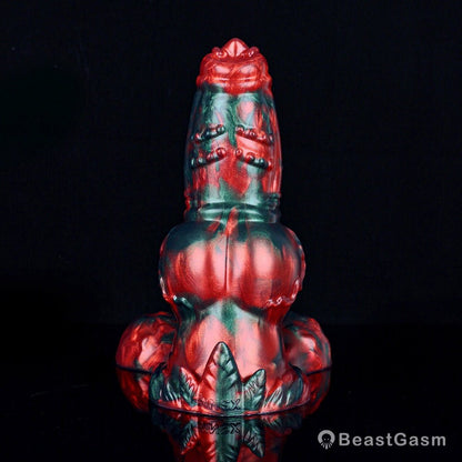 Cù - sìth Monster Dildo – Knot, Balls & Howls Await - BeastGasm