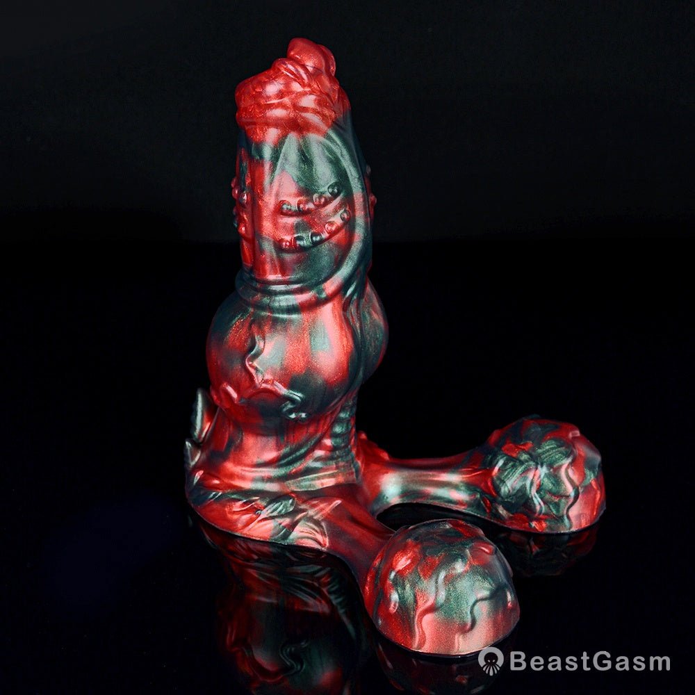 Cù - sìth Monster Dildo – Knot, Balls & Howls Await - BeastGasm