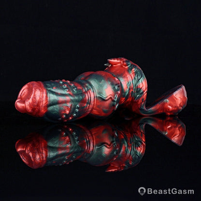 Cù - sìth Monster Dildo – Knot, Balls & Howls Await - BeastGasm