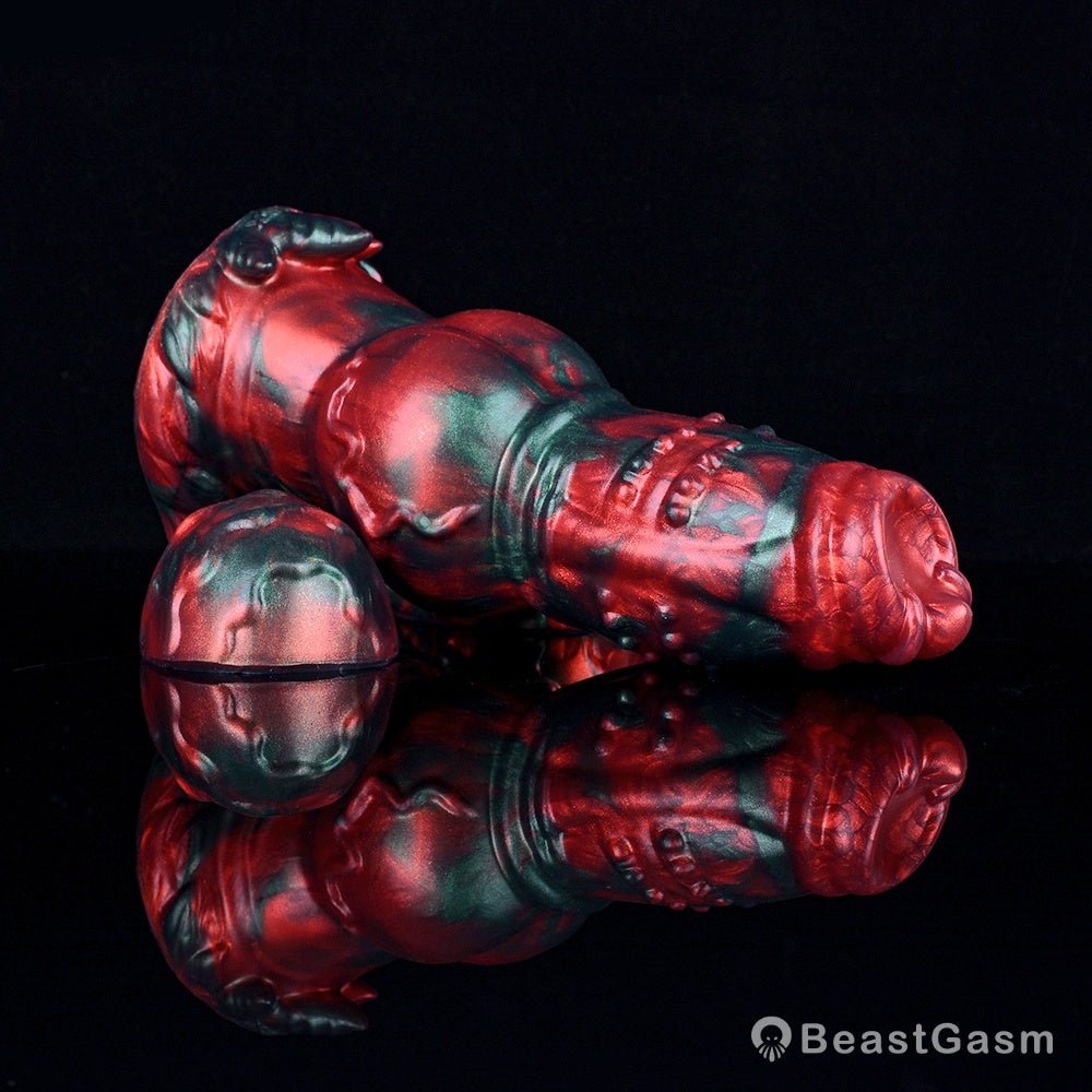 Cù - sìth Monster Dildo – Knot, Balls & Howls Await - BeastGasm