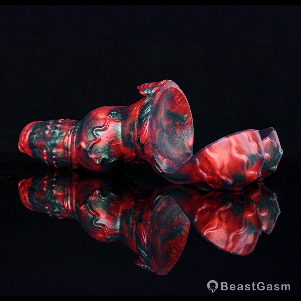 Cù - sìth Monster Dildo – Knot, Balls & Howls Await - BeastGasm