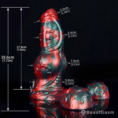 Cù-sìth Monster Dildo – Knot, Balls & Howls Await - BeastGasm